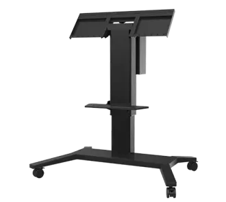 MOBILE HEIGHT-ADJUSTABLE  AND TILTING ELECTRIC STAND