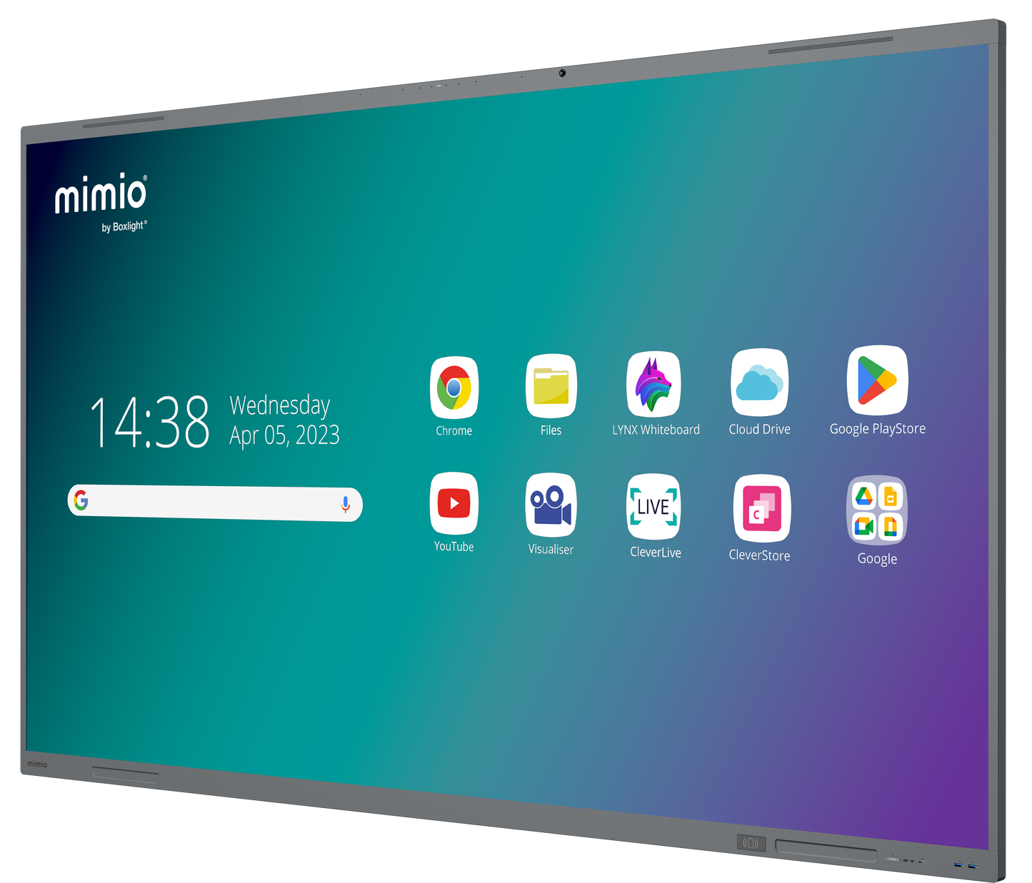 Mimio Pro-G Google EDLA Certified Interactive Display