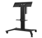 MOBILE HEIGHT-ADJUSTABLE  AND TILTING ELECTRIC STAND